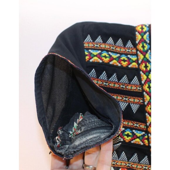 Anthropologie Ranna Gill Size 4 Womens Embroidered Boho Tunic Top Southwestern - Picture 10 of 12
